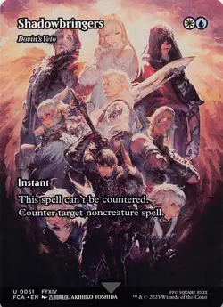 Shadowbringers - Dovin's Veto (Showcase) FCA 51 Normal English NM - MTG - Image 1