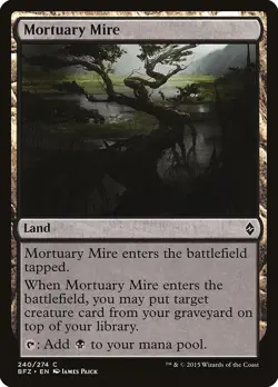 Mortuary Mire BFZ 240 Normal English NM - MTG - Image 1