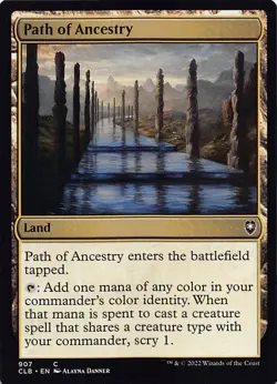 Path of Ancestry CLB 907 Normal English NM - MTG - Image 1