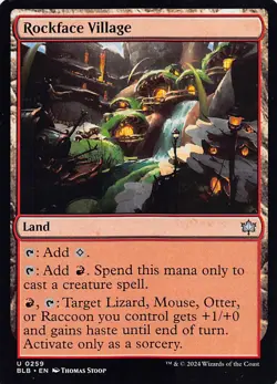 Rockface Village BLB 259 regular English NM - MTG - Image 1