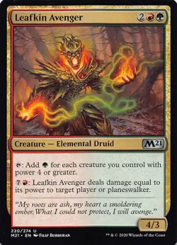 Leafkin Avenger M21 220 regular English NM - MTG - Image 1