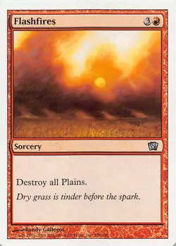 Flashfires 8ED 186 Normal English NM - MTG - Image 1