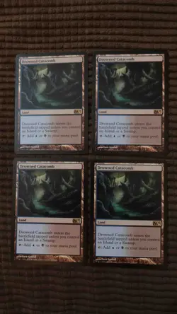 Magic: the Gathering / MtG Drowned Catacomb x4 Mixed Sets - Image 1