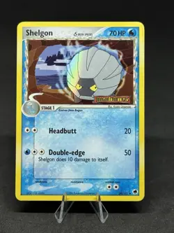Pokemon Shelgon (Delta Species) 38/101 Dragon Frontiers Reverse Holo - Image 1