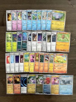 Chaos Rising Bulk Lot 40 cards incl Holo - Pokemon TCG - NM - *check description - Image 1