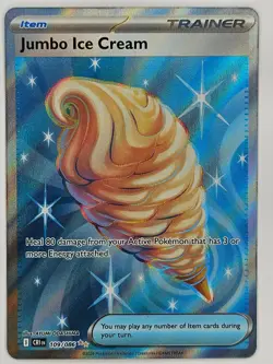 Pokemon Chaos Rising 109/086 Jumbo Ice Cream Ultra Rare - Image 1