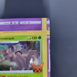 Pokemon TCG NFC Error Miscut Card Trevenant 017/196 Trick Or Trade Holo - Image 5