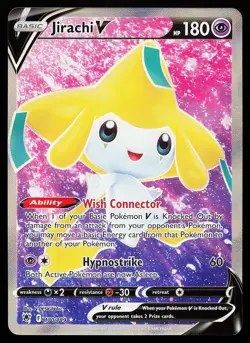 Jirachi V 170/189 Ultra Rare Astral Radiance Pokemon Card - Image 1