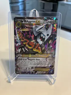 Pokemon TCG Mega Aggron EX 94/160 XY Primal Clash Ultra Rare NM/LP - Image 1