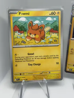 Pawmo, Pawmi, Pawmot ME Phantasmal Flames Cosmos Holo Set Of 3 Pokemon NM - Image 3