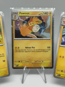 Pawmo, Pawmi, Pawmot ME Phantasmal Flames Cosmos Holo Set Of 3 Pokemon NM - Image 4