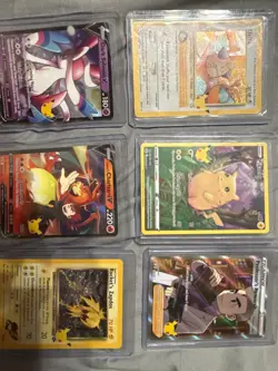 2021 Pokemon 25th Anniversary Celebrations Card Lot!! 11 Most near mint. - Image 1