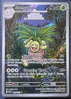 2025 Pokemon Mega Evolution Exeggutor #135 Near Mint - Image 1