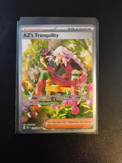 AZ's Tranquility SAR 120/086 POKEMON CHAOS RISING NM Condition - Image 1