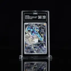 2025 Pokemon Scarlet & Violet Black Star Promo Thundurus PC Stamp TAG 10 - Image 1