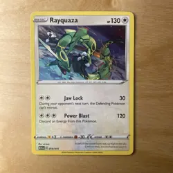 Pokemon TCG Rayquaza McDonald's Promo Card 14/15 NM - Image 1