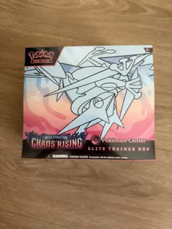 Pokemon Chaos Rising Pokemon Center ETB Elite Trainer Box Factory Sealed New - Image 1