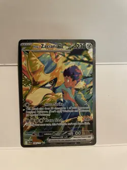 Pokemon TCG Charizard EX, Zacian EX, Eiscue EX, Magby, Sandile Holo Card Lot - Image 3