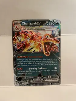 Pokemon TCG Charizard EX, Zacian EX, Eiscue EX, Magby, Sandile Holo Card Lot - Image 5