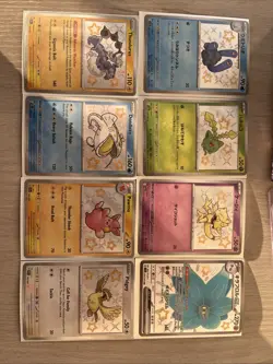 Lot of Shiny Pokemon Cards 4 Paldean Fates, 4 Shiny Treasures Jp - Image 1
