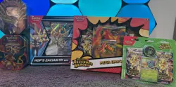 Pokemon TCG Ascended Heroes: Emboar EX Box Charizard Y/ Xerneas Tin Zacian Lot - Image 1