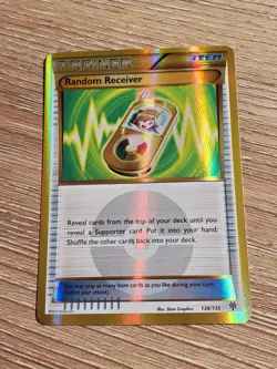 2013 B&W Plasma Storm Random Receiver 138/135 Holo Pokemon Card - Image 1