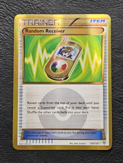 Random Receiver 138/135 Secret Rare Pokemon TCG Plasma Storm - Image 1