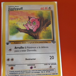 Wizards of the Coast Jigglypuff 54/64 Jungle Common ES 1999 60 HP - Image 1