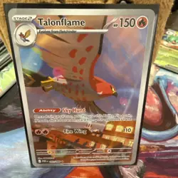Talonflame 91/88 Illustration Rare Holo Card - Pokemon Perfect Order - Image 1