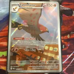 Talonflame 91/88 Illustration Rare Holo Card - Pokemon Perfect Order - Image 2