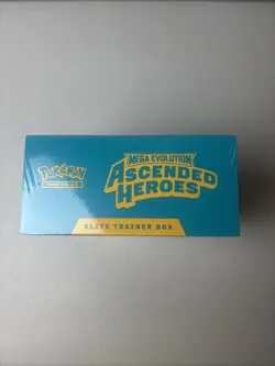 Pokemon Ascended Heroes ETB Sealed/Brand New SMALL HOLE IN WRAP - Image 2