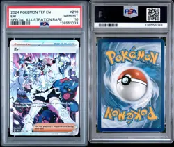 Pokemon TCG Eri 210/162 Temporal Forces SIR Holo PSA 10 ENG 2024 - Image 3