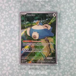Pokemon Card Snorlax 051 Black Star Promo Scarlet Violet Pokemon 151 ETB Sealed - Image 1