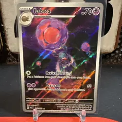 Rabsca 215/193 - Paldea Evolved Illustration Rare Holo Pokemon Card TCG NM - Image 1