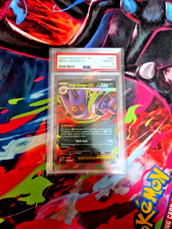 Mega Gengar ex PSA 10 English Pokemon Card 056/094 Phantasmal Flames 2025 - Image 1