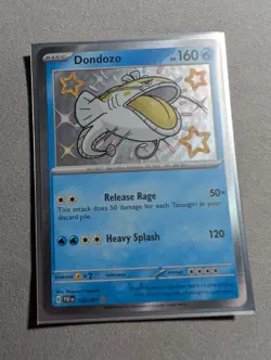 Dondozo 126/091 Paldean Fates Shiny Pokemon PACK FRESH MINT CONDITION - Image 1