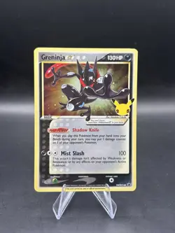 Pokemon TCG Celebrations Greninja Gold Star SWSH144 SWSH Sword & Shield Promo - Image 1