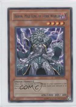 R - Brron Mad King of Dark World Unlimited YuGiOh Elemental Energy #EEN-EN022 - Image 1