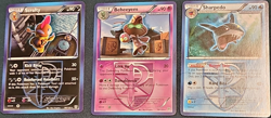 Pokemon TCG Team Plasma 3-Card Lot Non-holo Rare Scrafty/Beheeyem/Sharpedo - Image 1