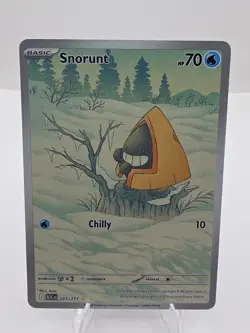 Pokemon Snorunt Illustration Rare Ascended Heroes 227/217 Card NM - Image 1