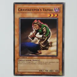 Gravekeeper's Vassal - PGD-063 - HP+ - Common - 1st ed - Yugioh - Image 1