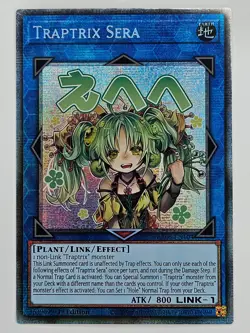 YuGiOh Rarity V 5 RA05-EN104 Traptrix Sera Starlight Rare - Image 1
