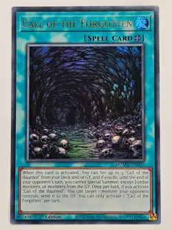 YuGiOh - MZMU-EN007 Call of the Forgotten - Ultra Rare - Image 1