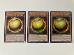 Yugioh The Winged Dragon of Ra Sphere Mode x 3 - 1st Ultra Rare NM - Free Holo A - Image 1