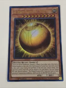 Yugioh The Winged Dragon of Ra Sphere Mode x 3 - 1st Ultra Rare NM - Free Holo A - Image 2