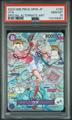 ✨ UTA 120 PSA 10 SPECIAL ALTERNATE ART 2023 ONE PIECE JAPANESE - Image 1