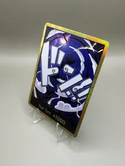 DON!! Card (GEAR5 Luffy) (Gold) Premium Booster -The Best- Vol. 2 Foil MINT - Image 2
