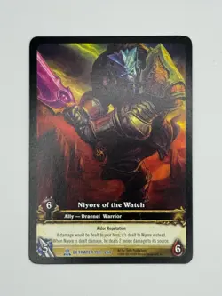 World of Warcraft TCG Betrayer 192/264 Extended Art Niyore of the Watch - Image 1