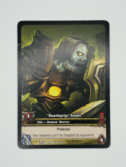 World of Warcraft TCG Illidan 151/252 Extended Art “Deathgrip” Jones - Image 1