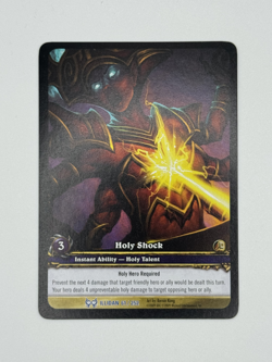 World of Warcraft TCG Illidan 61/252 Extended Art Holy Shock - Image 1
